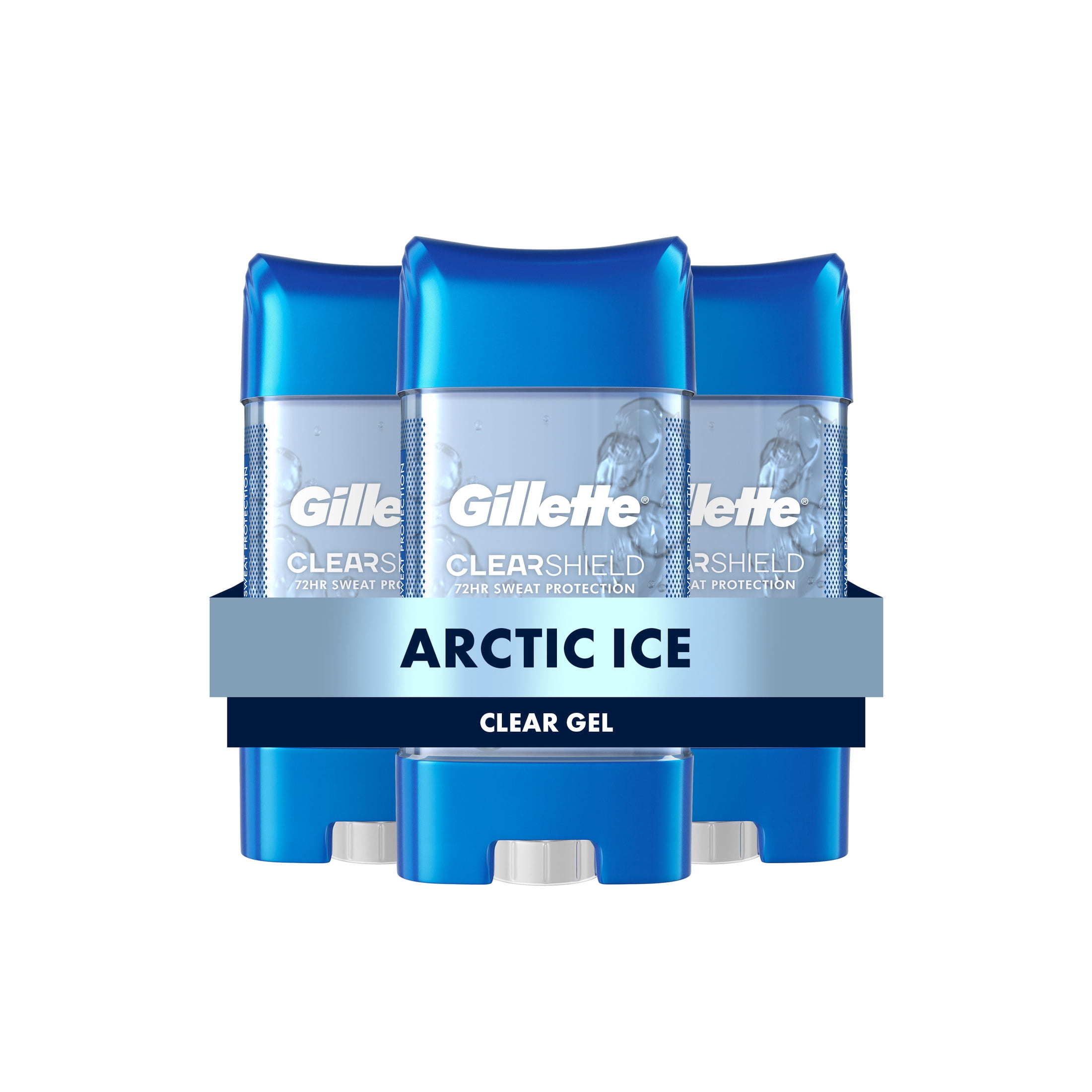 CLEAENO DEODORANT CREAM 5本セット Gillette Cool Wave Clear Gel Men's Antiperspirant Deodorant, 72