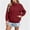 Wine, variant on FRSASU Women's Waterproof Rain Jackets Lightweight Zip Up Raincoat Outdoor Hiking Hooded Windbreaker with Zipper Pockets Wine