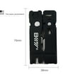 thumbnail image 2 of Electronicheart 19 In 1 Bike Repair Tools Kit Keychain Removal Tools Screwdrivers Lever Wrench Folding Multi-tool, 2 of 6