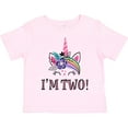 thumbnail image 3 of Inktastic 2nd Birthday Unicorn 2 Year Old Girl Girls Toddler T-Shirt, 3 of 5
