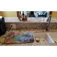thumbnail image 2 of Brunette Mermaid Water Fantasy Dish Drying Mat, 2 of 2