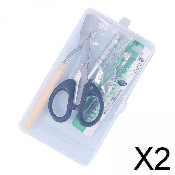 2x Boquillas para Tuberías DIY, Puntas, Pinzas, Pasteles, Cupcakes, Accesorios para Manualidades de Azúcar, Herramientas 2 piezas