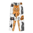 thumbnail image 5 of Fotbe Funny Cats Women's Pajama Pants,Sleepwear Pants,Pj Bottoms Drawstring And Pockets-XX-Large, 5 of 9