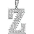 thumbnail image 1 of Sterling Silver Letter Z Initial Pendant Made In United States qc2766z, 1 of 5