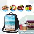 thumbnail image 4 of Balery Sunny Ocean Waves Caja de Almuerzo y Bolsa de Almuerzo para Hombres y Mujeres, Bolsa de Almuerzo Reutilizable con Gran Capacidad, Bolsa de Almuerzo Aislada, 4 of 7