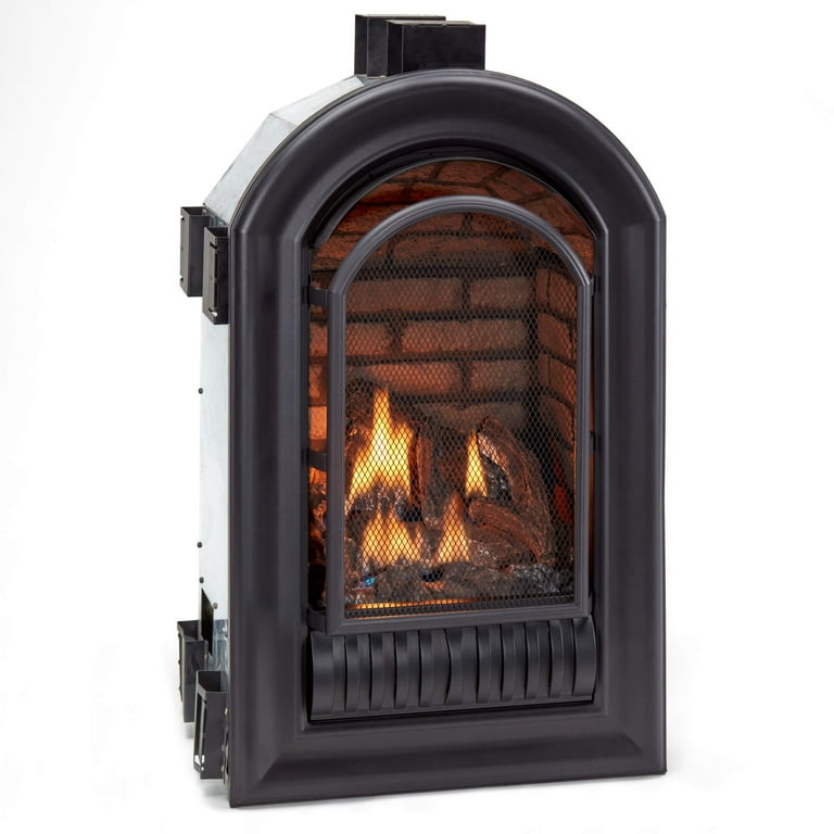 HearthSense A-Series Liquid Propane Ventless Fireplace Insert - 20,000 BTU,  Millivolt Control, Model ALI - Walmart.com