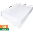 thumbnail image 2 of Utopia Home Full Size Mattress Cover for Moving, 2 Mil Thick Plastic Mattress Bag for Disposal, Mattress Encasement Fits Mattresses up to 14 Inches, Mattress Bags for Moving, 2 of 8