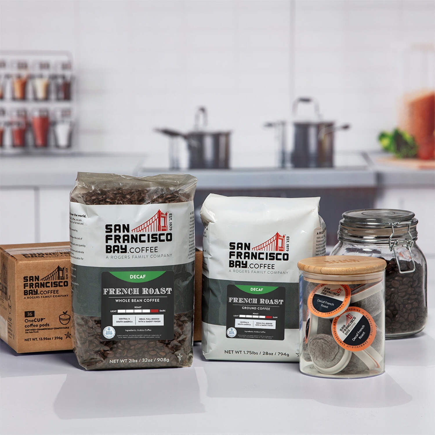 Decaf French Roast OneCUP™ Pods