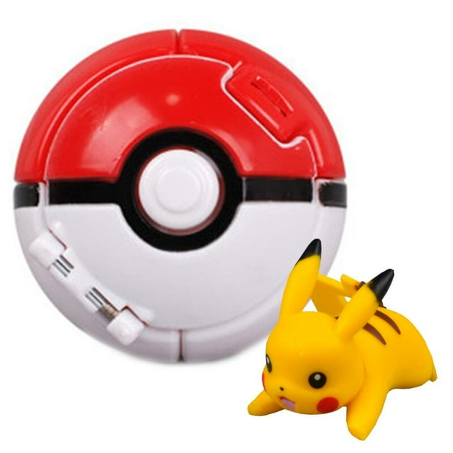TOMY-figura de acción Original de Pokémon, Bola de elfo, Pikachu, Pokeball, monstruo de bolsillo, juguete variante, modelo de Anime de dibujos animados para niños, regalos de navidad