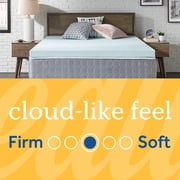 Sealy Essentials 3 Gel-Infused Cooling Memory Foam Mattress Topper, Queen, Adult