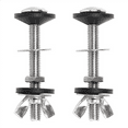 8 Pack Toilet Tank to Bowl Bolt Kits Cistern Bolts Kit,Stainless Steel