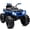 Blue, variant on Hikiddo Kids ATV 4 Wheeler, 24V Kids Ride on Toy for Big Kid w/Bluetooth, 400W Motor - Green