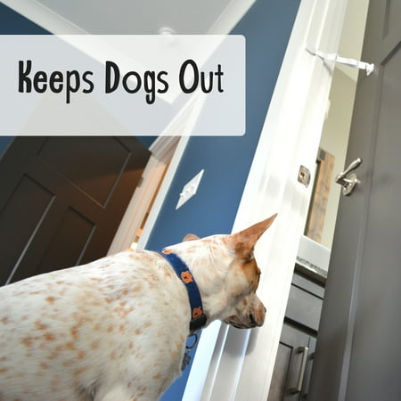 Door Buddy Door Latch Plus Door Stopper Dog Proof Litter Box And Hold Door Open For Cat