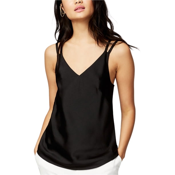 Camiseta sin mangas Rachel Roy Erica para mujer color negro XL