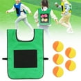 thumbnail image 1 of HUASHENG 5 Set Dodgeball With 1 Sticky Vest Games With Strap Interactive Throwing Game Sticky For Kids Outdoor Playing, 1 of 5