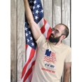 thumbnail image 2 of 4Th July Crayon Flag T-Shirt Men -Image by Shutterstock, Male 5X-Large, 2 of 4