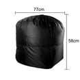 thumbnail image 5 of Housse de Barbecue Extérieur Housse de Gril Protection contre la Pluie Housse de BBQ Ronde Gril BBQ Noir Extérieur Anti-Poussière Imperméable Weber Lourd, 5 of 5