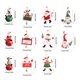 thumbnail image 3 of Christmas Decorations Clearance!! Iron Christmas Pendants Santa Claus Snowman Metal Pendants Props Christmas Tree Ornaments Decorations, 3 of 7