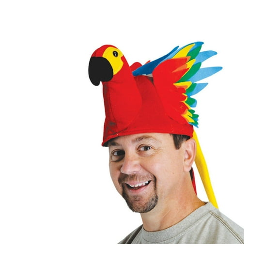 Adult Plush Parrot Hat