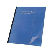 Clear View Presentation Binding System Cover 11 1/4 x 8 3/4, Clear, 25/Pack