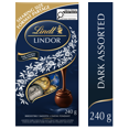 thumbnail image 3 of Lindt LINDOR Assorted Dark Chocolate Truffles, 240-Gram Bag, 3 of 6