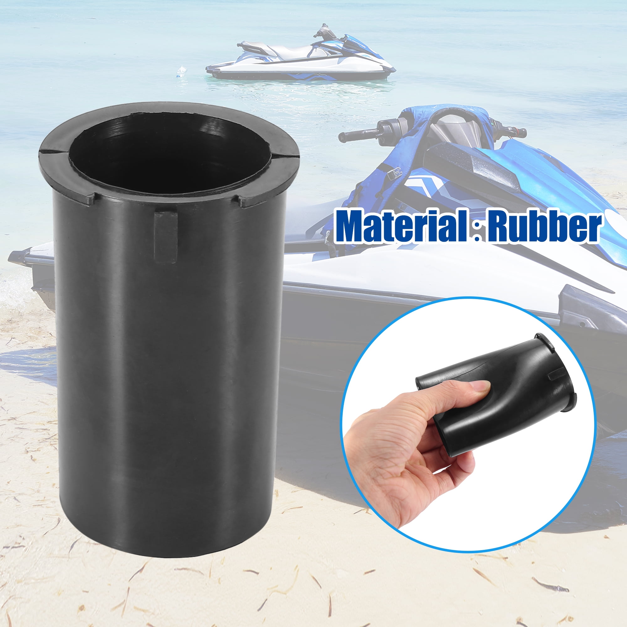 Unique Bargains Intake Duct Flame Arrestor Bellow Rubber for Kawasaki PWC 900 1996-2003