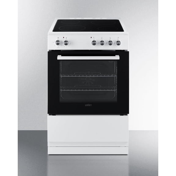 24" Wide Electric Smooth-Top Range
