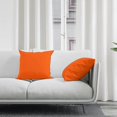 thumbnail image 2 of Cushion Covers 2pc Set (50 X 50 Cm) - Sunbeam Yellow - Solid Dyed Cotton Canvas, 2 of 5