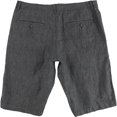 thumbnail image 2 of Perry Ellis Mens Linen Chambray Casual Walking Shorts, Gris, 40 Perry Ellis Caminando, 2 of 2