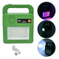 thumbnail image 2 of Flashlight, Solar Powered 5 Mode Camping Flashlight With  Speaker For Home For Outdoor, 2 of 8