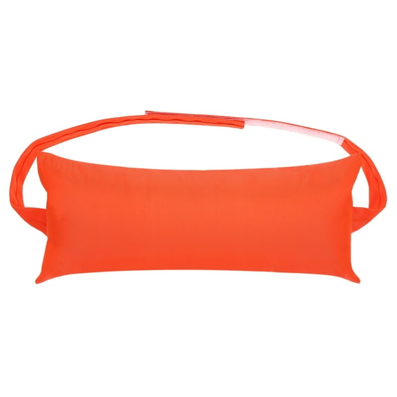 Uxcell Outdoor Chaise Pillows, Waterproof Resistant with Adjustable Elastic Strap for Chair,Orange