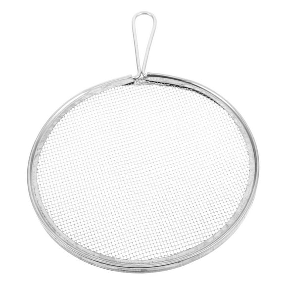 Stainless Steel Fine Mesh Sieve for Pottery Mud Strainer Silver Color Durable Tool for DIY Studio