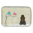 thumbnail image 2 of Carolines Treasures BB2564DDM Christmas Presents Between Friends Cocker Spaniel Black Dish Drying Mat, 2 of 4