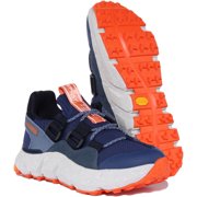 Replay Split Air Men's Lace Up Synthetic Trainers In Navy Size 11