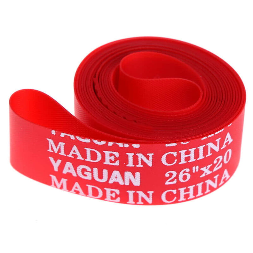 New Red Rim Liner Bike Inner Tube Pad Bicycle Tire Liner  Anti Puncture Tape 