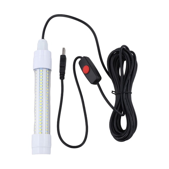 5V 13W USB Charge LED Underwater Night Fishing Fish Light Crappie FOR Shad Squid