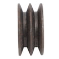 thumbnail image 1 of Polea De Correa Del Motor, Polea De Correa Del Motor Sin Escobillas De Larga Vida útil Con Orificio En H De Acero De Fabricación Profesional De Doble Ranura Para Accesorios, 1 of 7