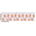 thumbnail image 2 of Ambesonne Gingerbread Man Fabric by the Yard Upholstery, Xmas Goodies, 2 Yards, Multicolor, 2 of 4