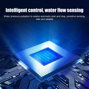 Portable Water Pressure Booster Pump 24V 100Pa Auto Shower Water Pressure Booster Intelligent Sensing Energy Saving Max 25L/min Flow 82Ft Lift Low Noise Multifunctional Water Booster Pump