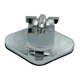 thumbnail image 3 of Placa base del soporte de montaje en la pierna del tambor, piezas de reemplazo universal fácil de instalar abrazadera profesional, hardware de soporte Estilo a, 3 of 8