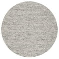 thumbnail image 2 of SAFAVIEH Natura Feride Geometric Area Rug, Light Grey/Ivory, 8' x 8' Round - Scandinavian Design, Light Grey & Ivory, Handmade Wool Blend, Ideal for Living Room, Bedroom, Dining Space, 2 of 11