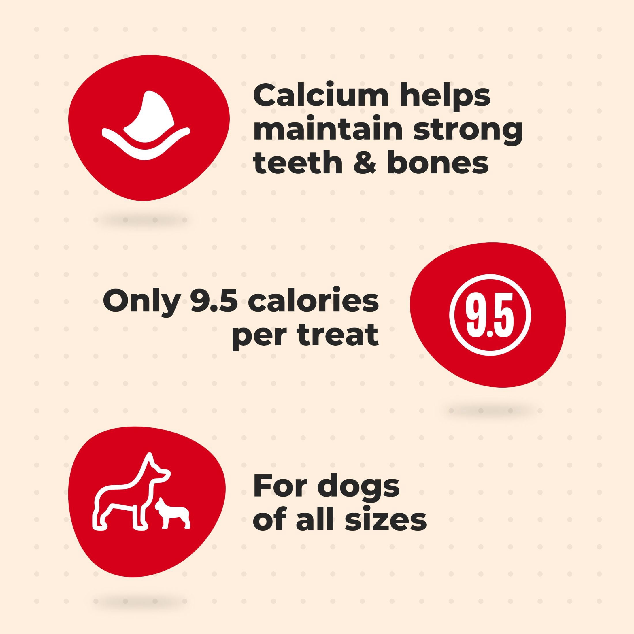 (4 pack) Milk Bone MaroSnacks Small Dog Treats with Real Bone Marrow, 40 oz Canister