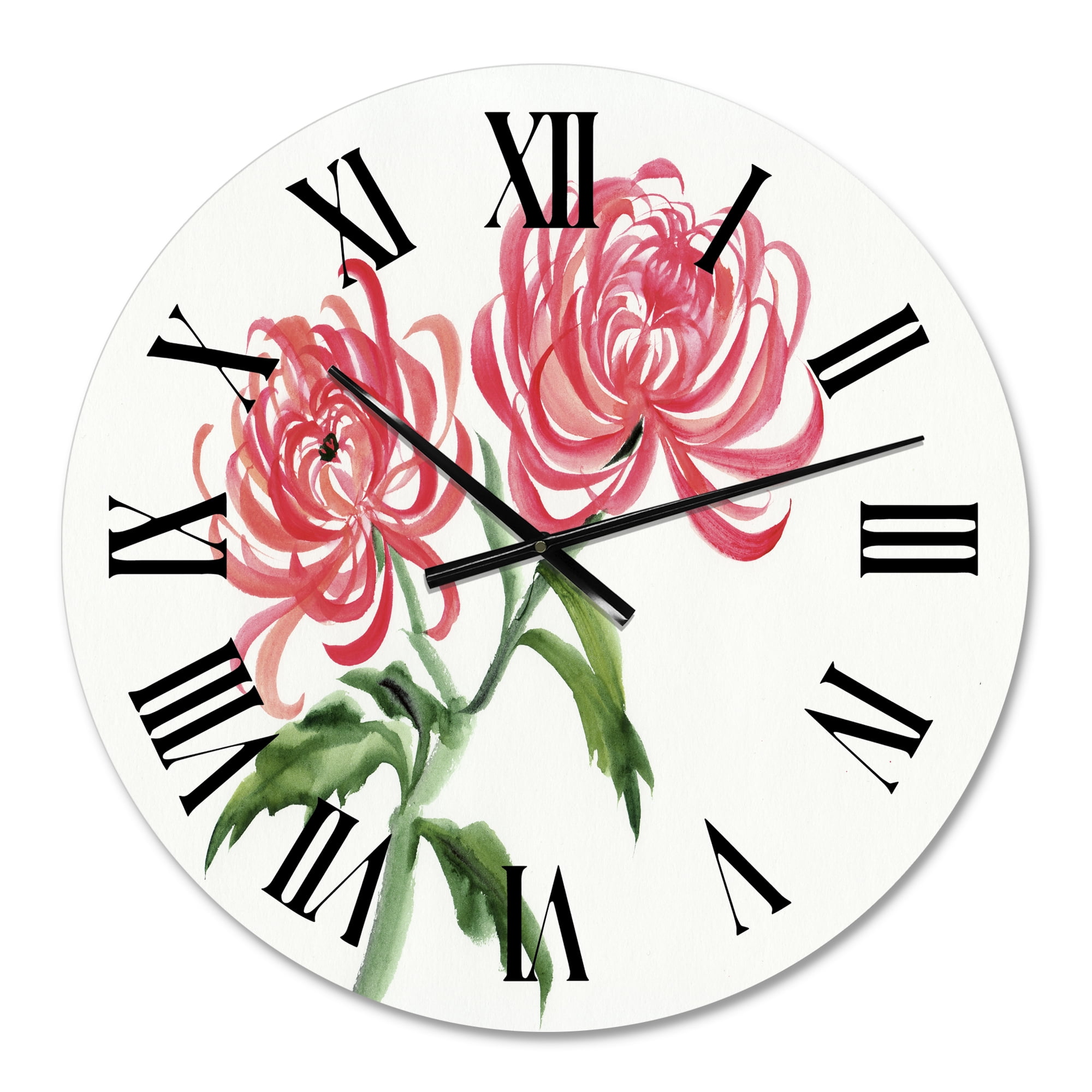 Designart 1 in Quartz Traditional Wall Clock