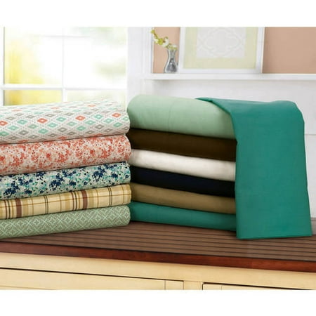 Mainstays 200 Thread Count Standard Pillowcase - Brown Stone