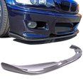 thumbnail image 2 of Ikon Motorsports Compatible with 01-06 BMW E46 3-Series M3 Only HM Style Front Bumper Lip - Carbon Fiber CF, 2 of 6