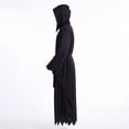 thumbnail image 5 of 2026 Halloween Ghost Costu-me Unisex Adult Fleece Hooded Onesie Oversized Zipper Loungewear Jumpsuit, 5 of 7