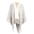 thumbnail image 1 of Womens Shawl Wrap Poncho Tassel Cape Cardigan Sweater Open Front For Fall Winter, 1 of 8