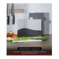 thumbnail image 2 of Set Xtellar De 4 tablas Para Picar color gris Para Cocina Con Soporte De Drenaje, 2 of 5