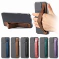 thumbnail image 2 of Elastic Adjustable Smartphone Holder With PU Leather Wristband Phone Stand Rack, 2 of 20