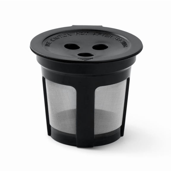 Three-Hole Coffee Capsule Filter for Ninja Dual Brew Coffee Machines, Replacement K-Cup Pod Filter, Model UA2227, Durable Reusable Coffee Filter Insert, Perfect Fit for Dual Brew Series
